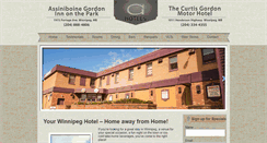 Desktop Screenshot of gordonhotels.com